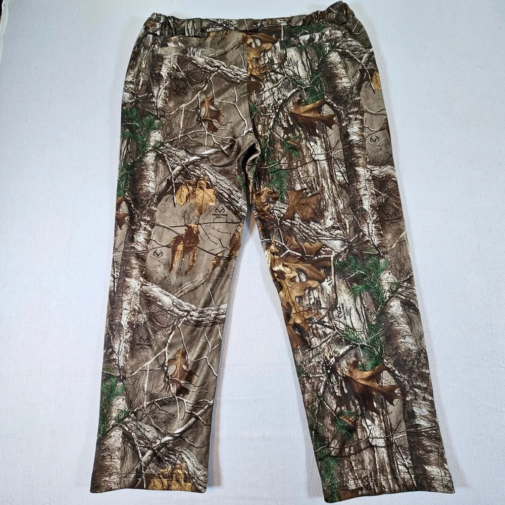 ScentLok Hunting Pants Mens 2XL Brown Realtree Xtra Camo Scent Control Technical